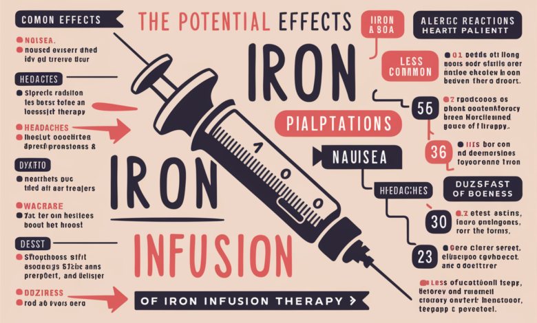 iron infusion side effects